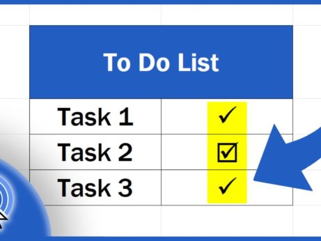 How to Insert Check Mark in Excel