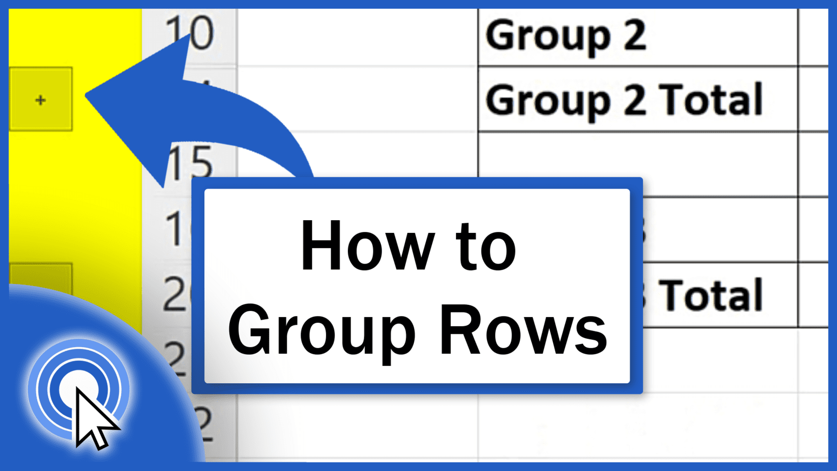 How to Group Rows in Excel
