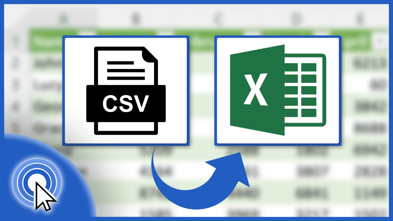 How to Convert CSV to Excel