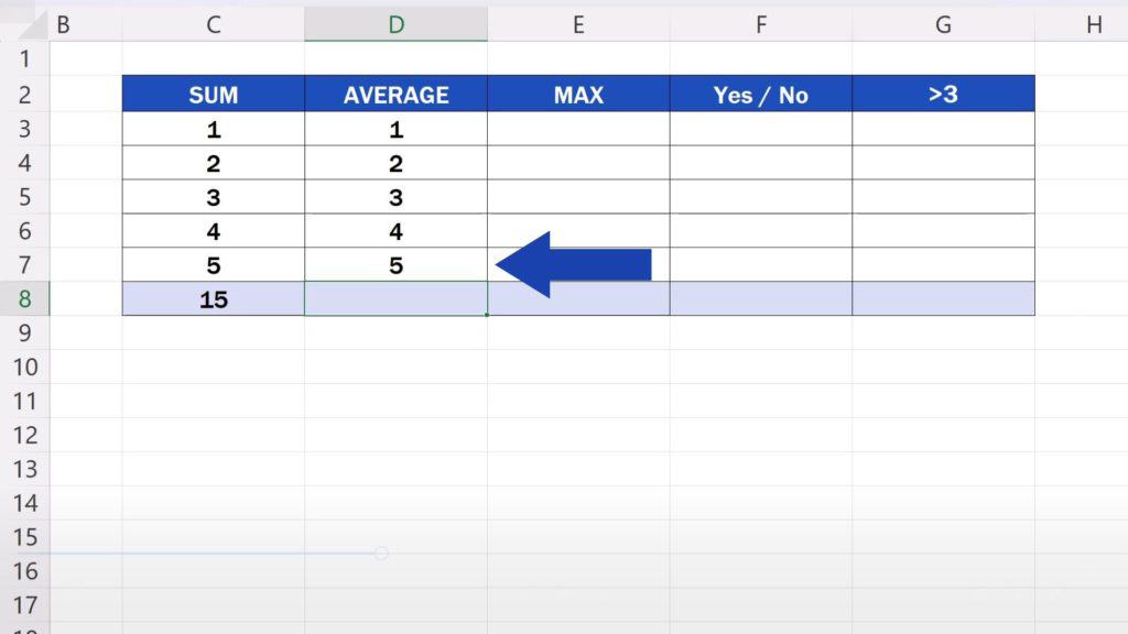 How to Create Excel Formulas with AI - fill the second column – column D – with data