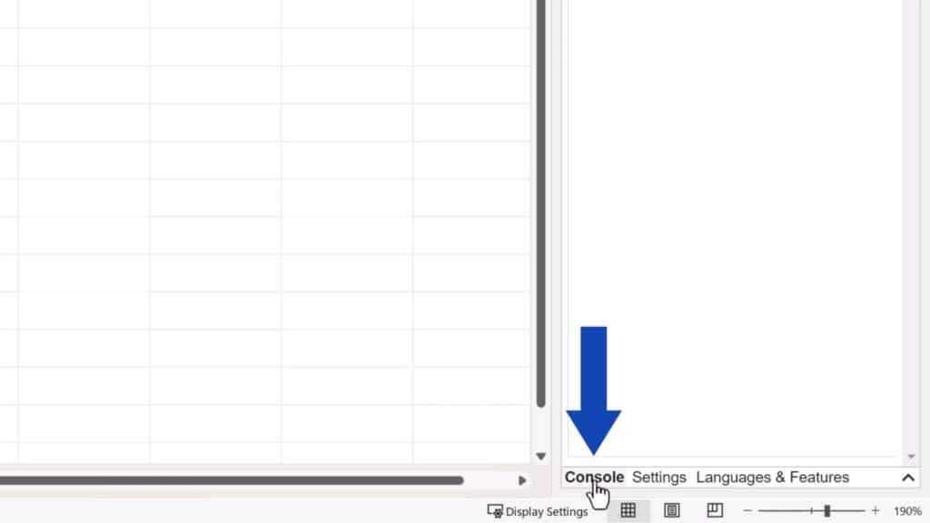 No Stress About Excel Formulas – Let AI Explain - Click on Console