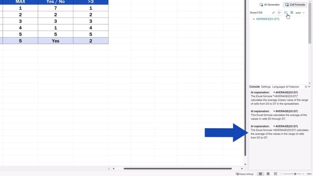 No Stress About Excel Formulas – Let AI Explain - second detailed explanation