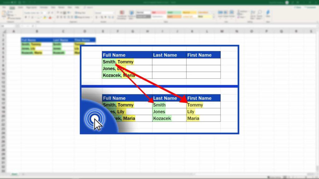  How to Separate Names in Excel