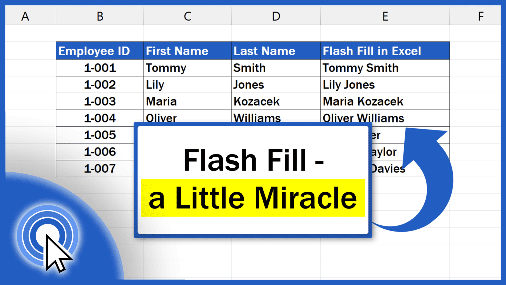 How to Use Flash Fill in Excel