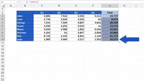 How to Copy a Formula Down a Column in Excel (Two Quick and Easy Ways ...