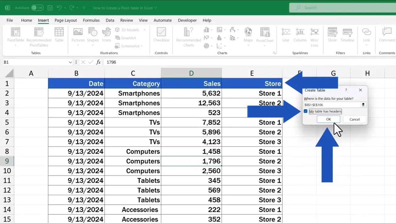 How to Create a Pivot Table in Excel (A Comprehensive Guide for ...