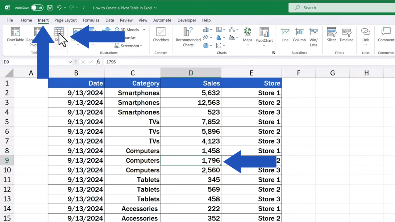 How to Create a Pivot Table in Excel (A Comprehensive Guide for ...