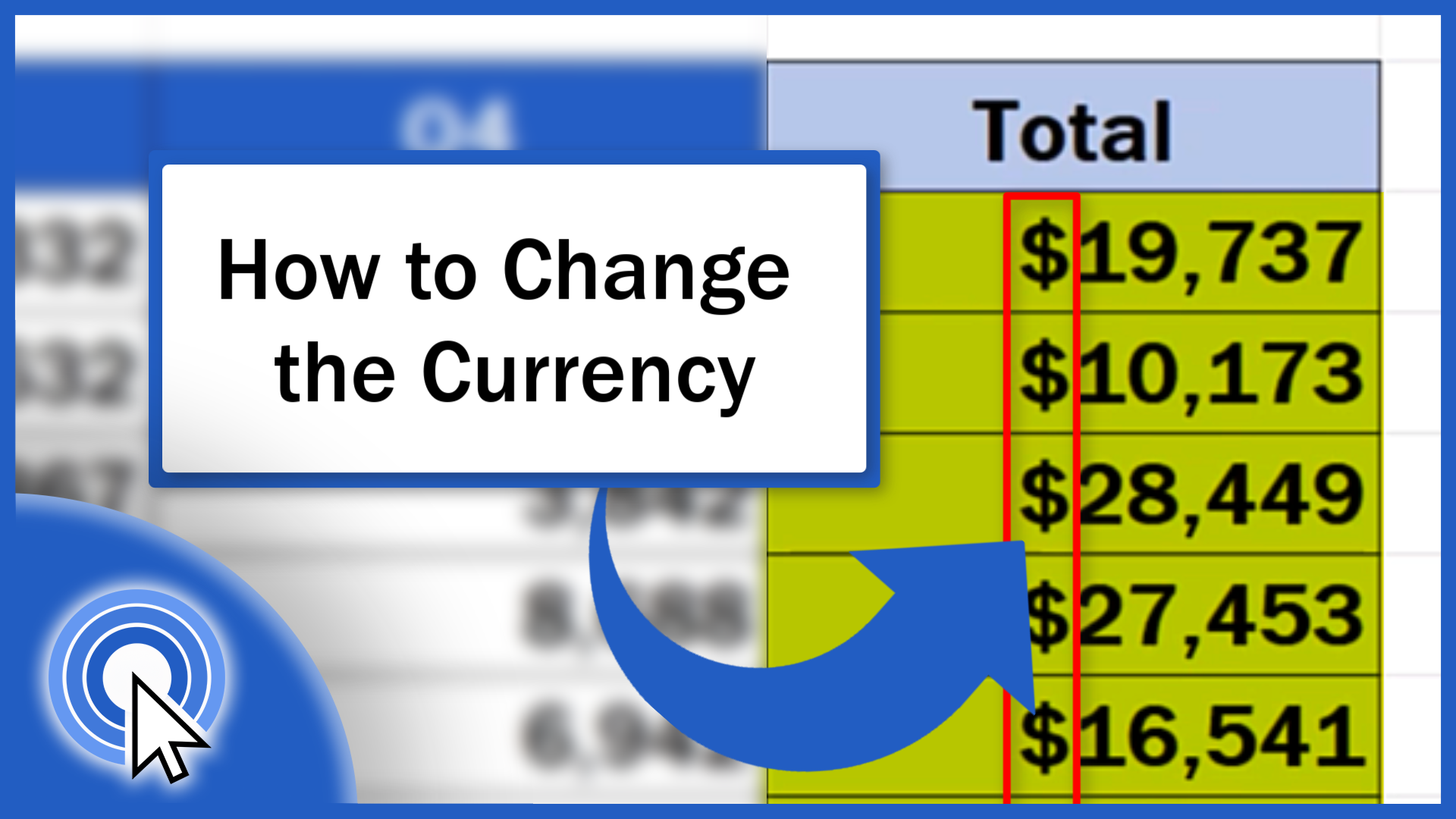 How to Change the Currency in Excel