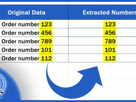 How to Extract Numbers From a Cell in Excel