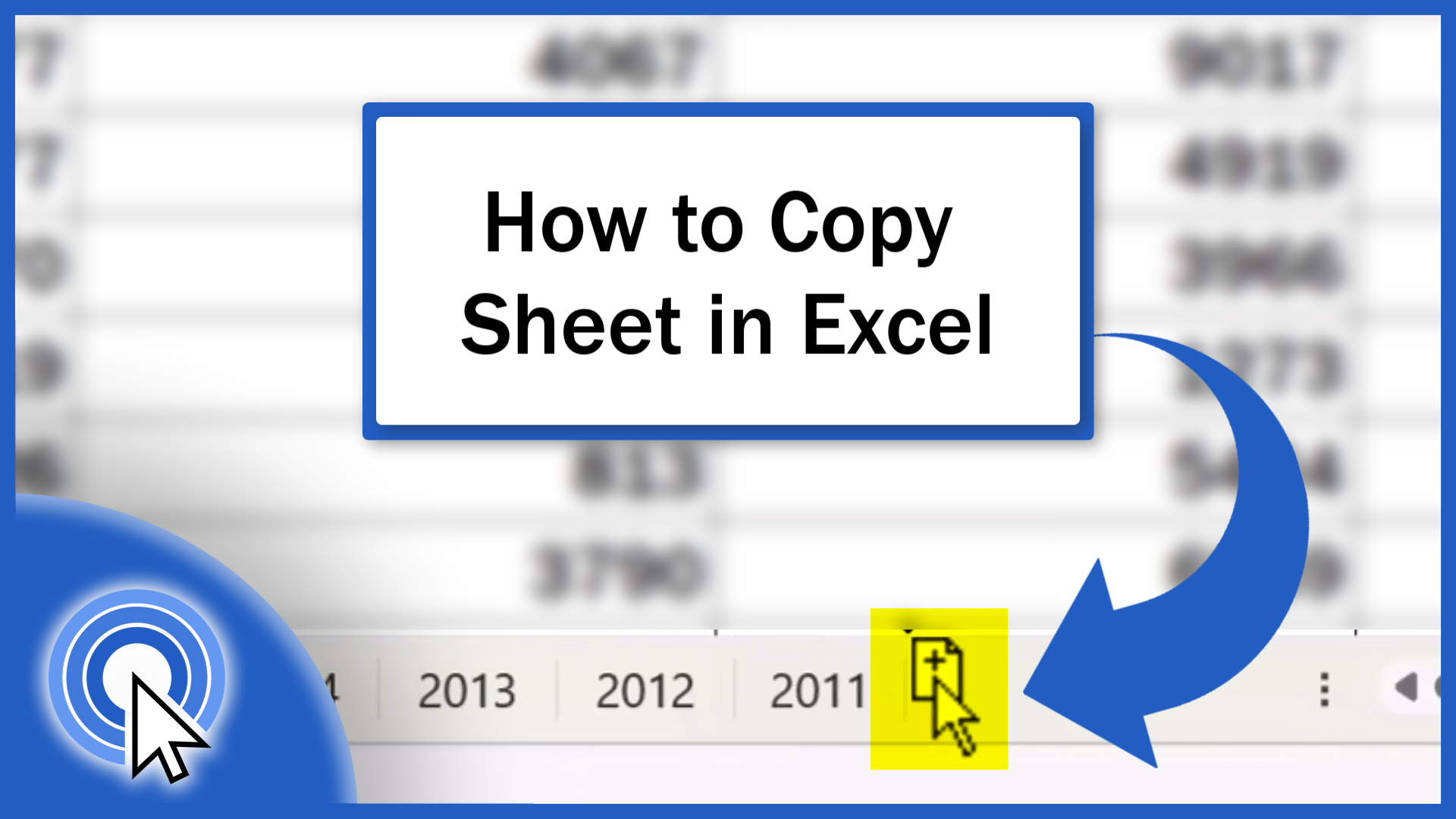 How to Copy Sheet in Excel