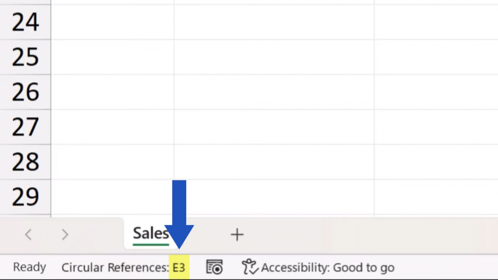 How to Find a Circular Reference in Excel - EasyClick AcademyEasyClick ...
